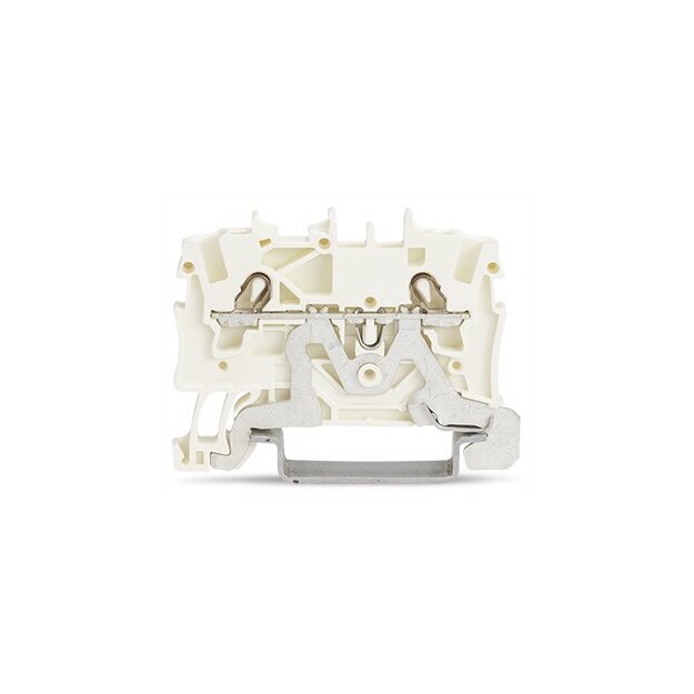 Wago 2001-1208 2-Leiter-Schirmleiterklemme 1,5 mm² weiß
