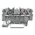 Wago 2001-1301 3-Leiter-Durchgangsklemme 1,5 mm² grau