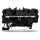 Wago 2001-1305 3-Leiter-Durchgangsklemme 1,5 mm² schwarz