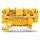 Wago 2001-1306 3-Leiter-Durchgangsklemme 1,5 mm² gelb