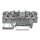 Wago 2001-1401 4-Leiter-Durchgangsklemme 1,5 mm² grau