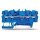 Wago 2001-1404 4-Leiter-Durchgangsklemme 1,5 mm² blau