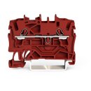 Wago 2002-1203 2-Leiter-Durchgangsklemme 2,5 mm² rot