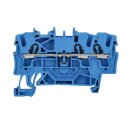 Wago 2002-1304 3-Leiter-Durchgangsklemme 2,5 mm² blau