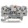 Wago 2002-1321/1000-434 Bauelementklemme 3 Leiter LED rot 2,5 mm² grau