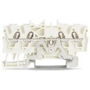 Wago 2002-1408 4-Leiter-Schirmleiterklemme 2,5 mm²...