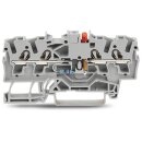 Wago 2002-1421/1000-413 Bauelementklemme 4 Leiter LED rot...