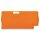 Wago 2002-1494 Trennwand 2 mm dick überstehend orange