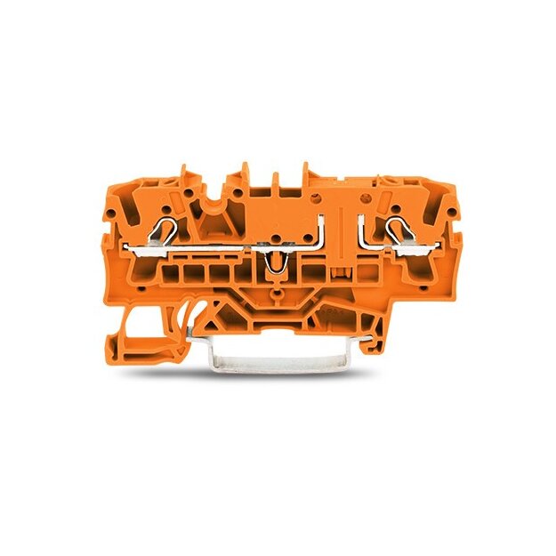 Wago 2002-1602 2-Leiter-Durchgangsklemme 2,5 mm² orange