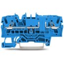 Wago 2002-1604 2-Leiter-Durchgangsklemme 2,5 mm² blau