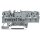 Wago 2002-1704 3-Leiter-Durchgangsklemme 2,5 mm² blau