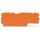 Wago 2002-1792 Abschluss- und Zwischenplatte 1 mm dick orange