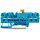 Wago 2002-1874 4-Leiter-Trenn- und Messklemme 2,5 mm² blau