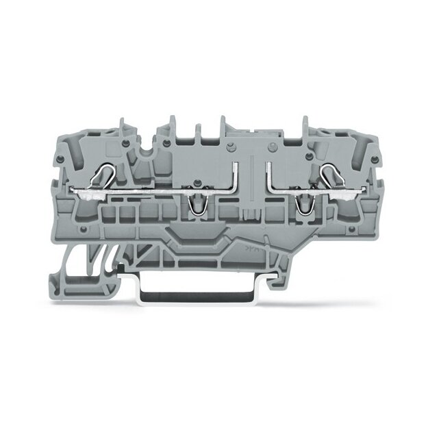Wago 2002-1901 2-Leiter-Durchgangsklemme 2,5 mm² grau