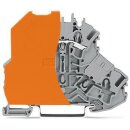 Wago 2002-2201/098-000 Doppelstockklemme L 2,5 mm² grau