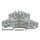 Wago 2002-2401 4-Leiter-Doppelstockklemme L/L 2,5 mm² grau
