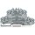 Wago 2002-2403 4-Leiter-Doppelstockklemme L/N 2,5 mm² grau