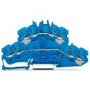 Wago 2002-2404 4-Leiter-Doppelstockklemme N/N 2,5...