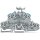 Wago 2002-2418 4-Leiter-Doppelstockklemme Schirm/N 2,5 mm² grau