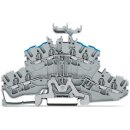 Wago 2002-2458 4-Leiter-Doppelstockklemme Schirm/L mit...