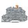 Wago 2002-2671 Doppelstock-Trennklemme L/L 2,5 mm² grau