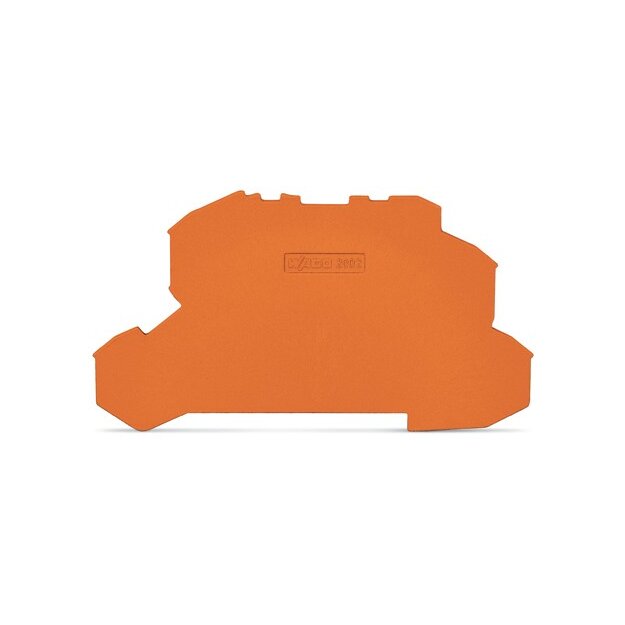 Wago 2002-2692 Abschluss- und Zwischenplatte 1 mm dick orange