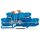Wago 2002-2954 Doppelstock-Doppeltrennklemme 2,5 mm² blau