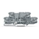 Wago 2002-2961 Doppelstock-Basisklemme L/L 2,5 mm² grau