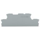 Wago 2002-2991 Abschluss- und Zwischenplatte 1 mm dick grau