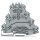 Wago 2002-4141 Vierstock-Reihenklemme Motoranschluss-Reihenklemme L1 - L2 mit Beschriftungsträger 2,5 mm² grau