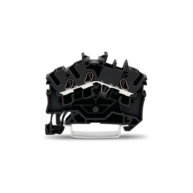 Wago 2002-6305 3-Leiter-Durchgangsklemme 2,5 mm² schwarz