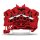 Wago 2002-6403 4-Leiter-Durchgangsklemme 2,5 mm² rot