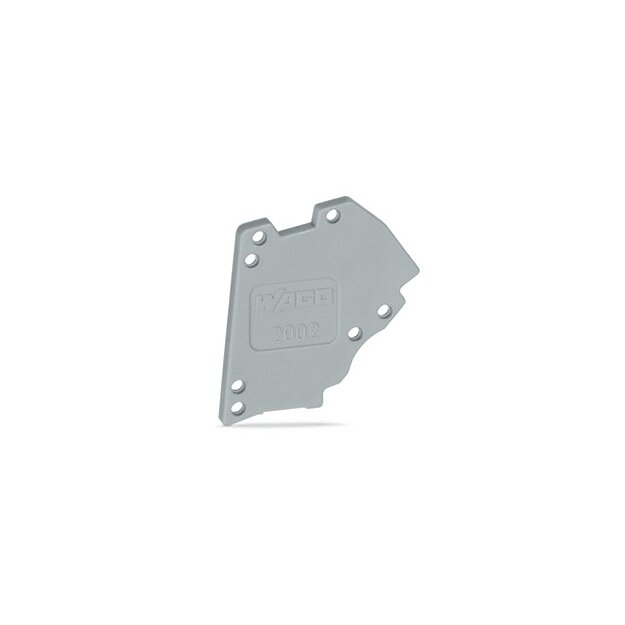 Wago 2002-641 Abschlussplatte 1,5 mm dick grau