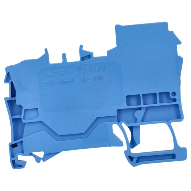 Wago 2002-7114 1-Leiter-N-Trennklemme 2,5 mm² blau