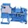 Wago 2002-7114 1-Leiter-N-Trennklemme 2,5 mm² blau