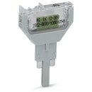 Wago 2002-800/1000-836 Bauelementestecker 1-polig LED rot...