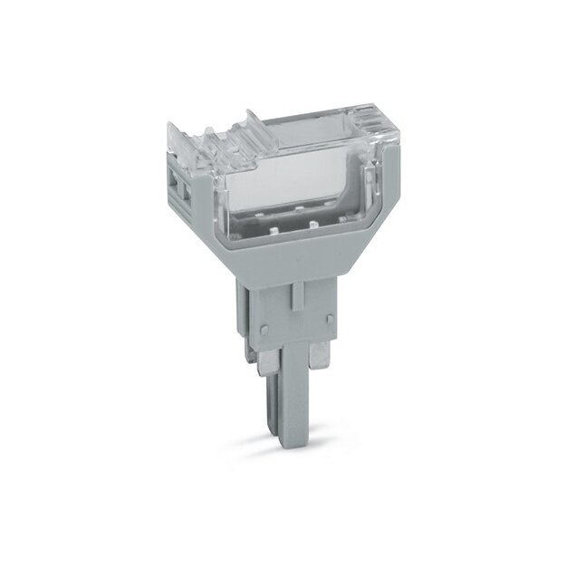 Wago 2002-820 Leerstecker 10,4 mm breit 4-polig grau
