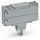 Wago 2003-911/1000-923 Doppelsicherungsstecker mit Leuchtanzeige grau