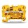 Wago 2004-1206 2-Leiter-Durchgangsklemme 4 mm² gelb