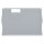 Wago 2004-1293 Trennwand 2 mm dick überstehend grau