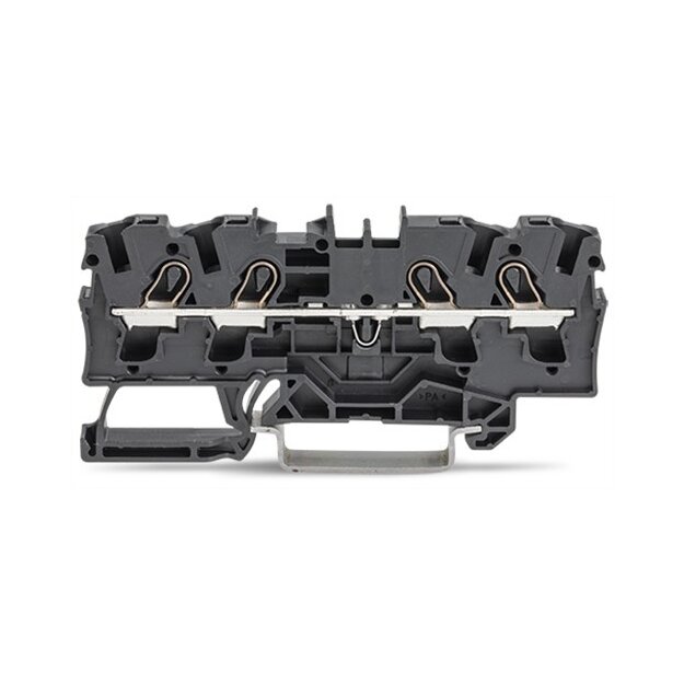 Wago 2004-1405 4-Leiter-Durchgangsklemme 4 mm² schwarz