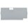 Wago 2004-1493 Trennwand 2 mm dick überstehend grau