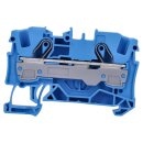 Wago 2006-1204 2-Leiter-Durchgangsklemme 6 mm² blau