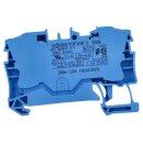 Wago 2006-1204 2-Leiter-Durchgangsklemme 6 mm² blau