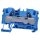 Wago 2006-1204 2-Leiter-Durchgangsklemme 6 mm² blau