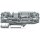Wago 2006-1601 2-Leiter-Durchgangsklemme 6 mm² grau