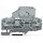 Wago 2006-1631/1000-541 2-Leiter-Sicherungsklemme mit schwenkbarem Sicherungshalter für G-Sicherungseinsatz ¼ x 1¼ 12 - 30 V 6 mm² grau