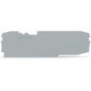 Wago 2006-8691 Abschluss- und Zwischenplatte 1 mm dick grau
