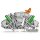 Wago 2007-8821/044-000 2-Leiter-Trenn- und Messklemme 6 mm² grau