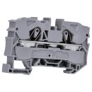 Wago 2010-1201 2-Leiter-Durchgangsklemme 10 mm² grau